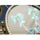 Hoshibako Works Drink Me Bow Flower Necklace(Leftovers/7 Colours/Full Payment Without Shipping)